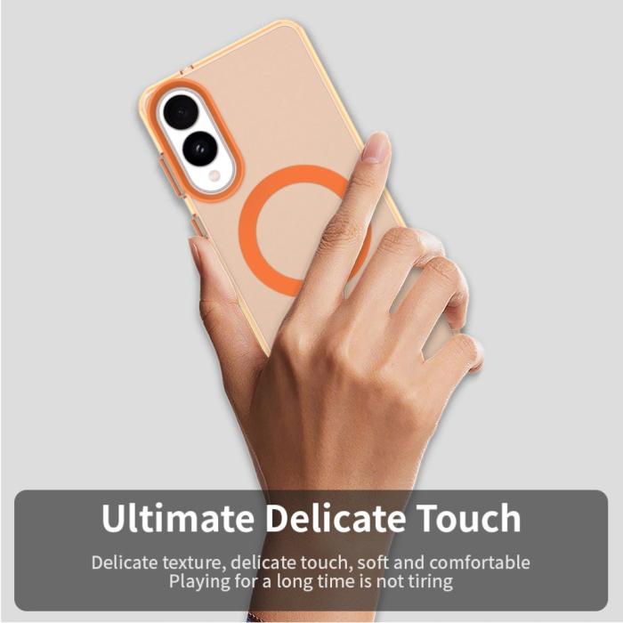 Bild 6, Samsung Galaxy S25 Edge Skal MagSafe Slim Matt Orange