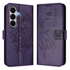 Samsung Galaxy A27 5G Fodral Fj&auml;ril M&ouml;rk Lila