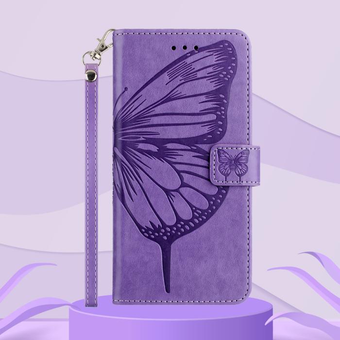 Bild 5, Samsung Galaxy A27 5G Fodral Fjäril Lila