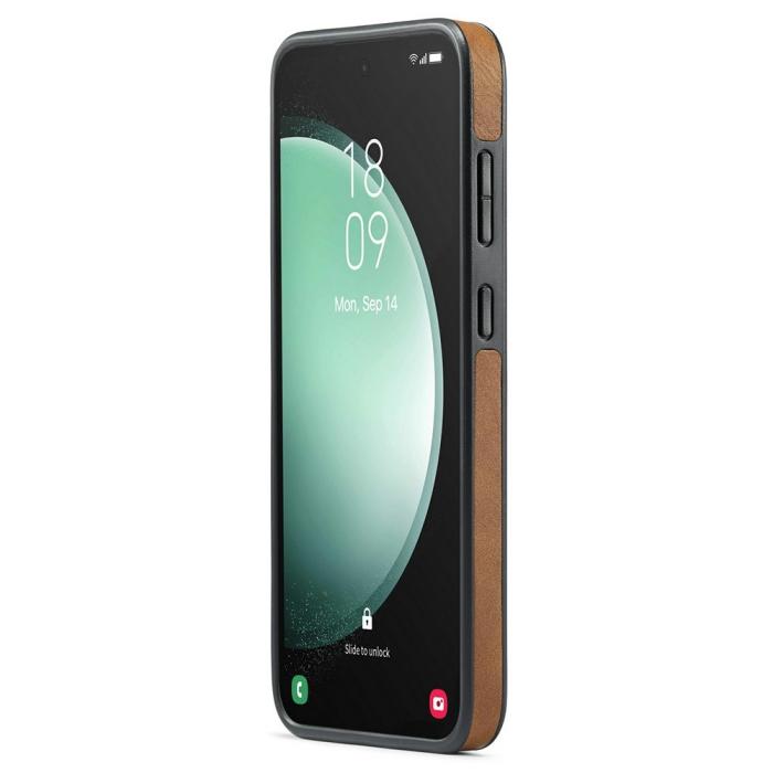 Bild 2, DG.MING Samsung Galaxy S26 Plus Skal Läderbelagt Hybrid Brun