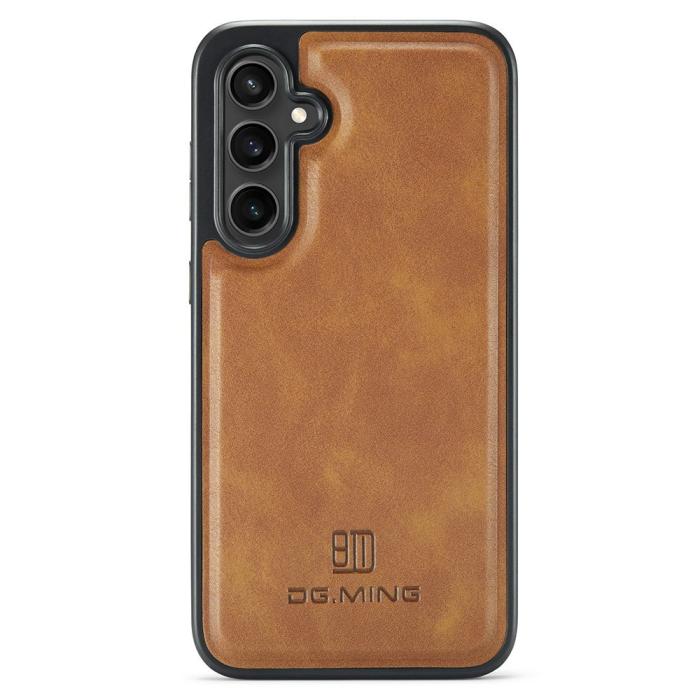 Bild 3, DG.MING Samsung Galaxy S26 Plus Skal Läderbelagt Hybrid Brun