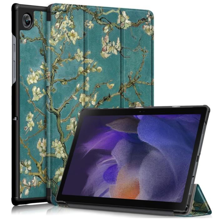 Bild 1, Samsung Galaxy Tab A8 10.5 (2021) Fodral Tri-Fold Peach Blossom