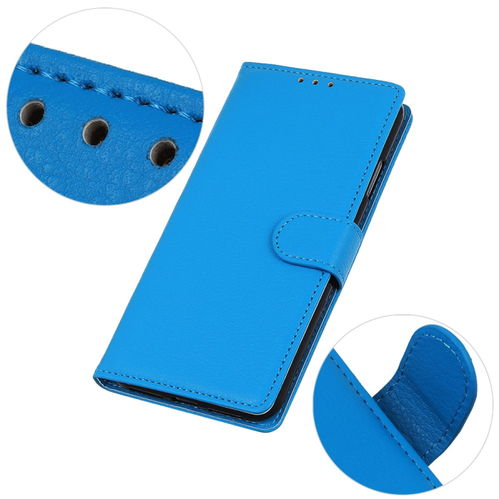 Bild 3, Motorola One Action Plånboksfodral - Blå