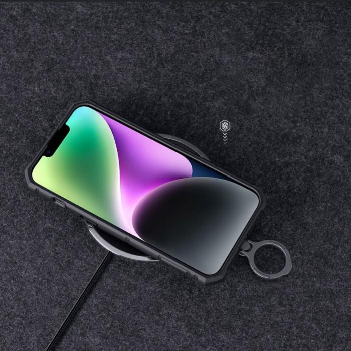 Bild 6, NILLKIN iPhone 14 / 13 Skal CamShield Armor Pro Svart