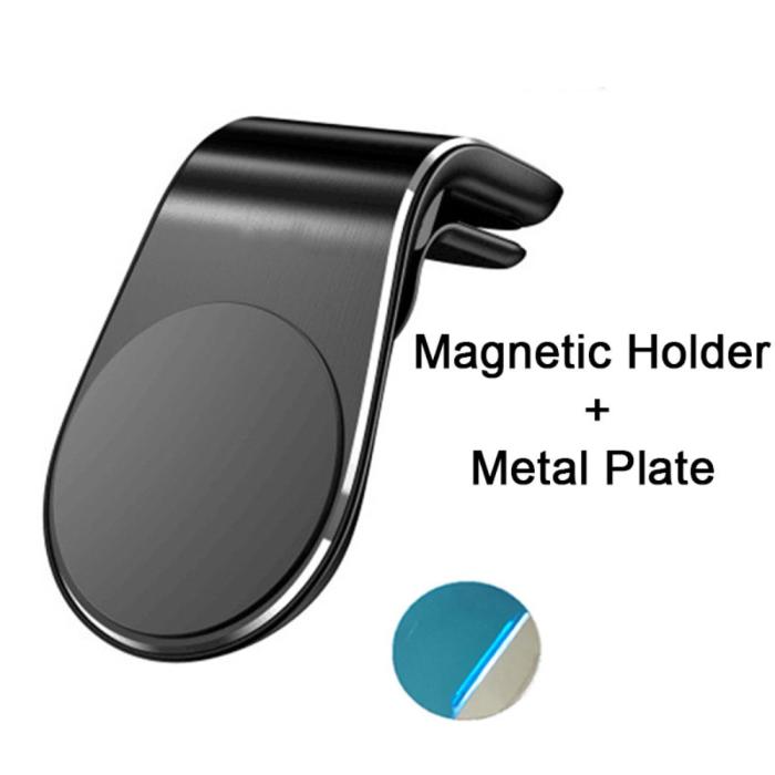 Bild 6, Magnetisk Mobilhållare För Ventil Silver