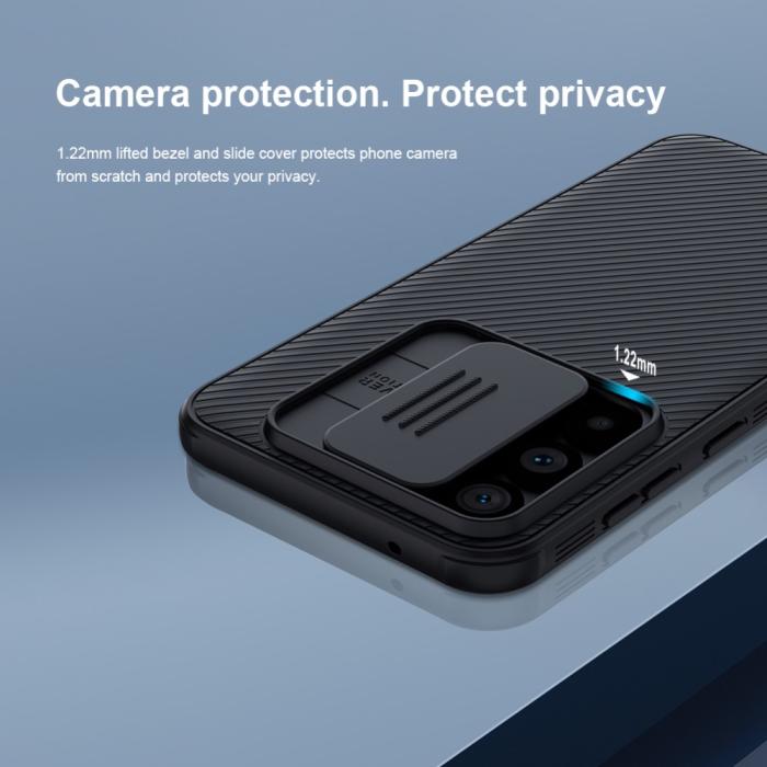 Bild 6, NILLKIN Samsung Galaxy S23 FE Skal CamShield Pro Blå