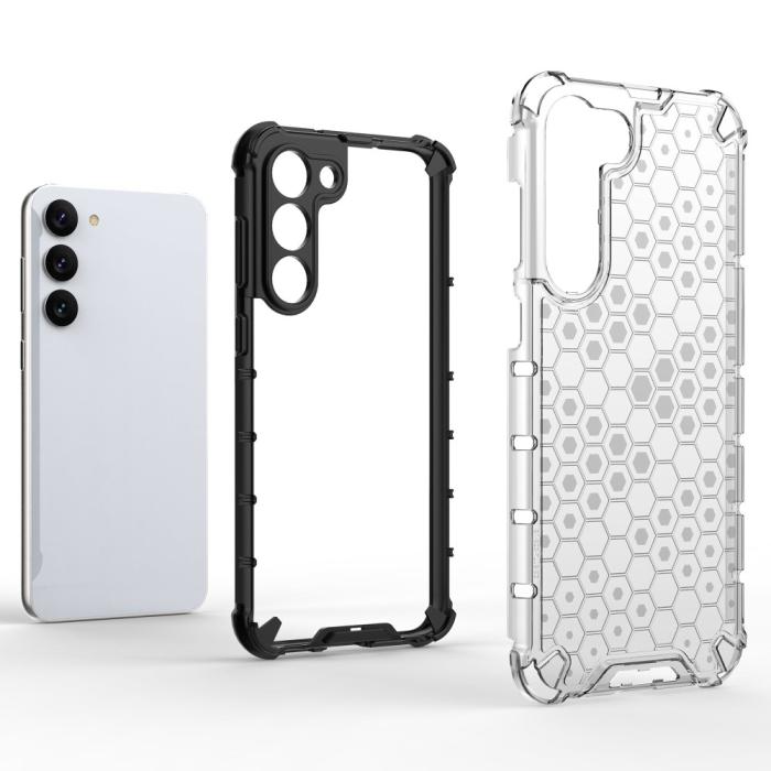 Bild 5, Samsung Galaxy S23 Plus Skal Honeycomb Hybrid Röd
