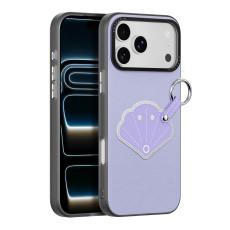 DUX DUCIS iPhone 17 Pro Max Skal PU-L&auml;der Sn&auml;cka Lila