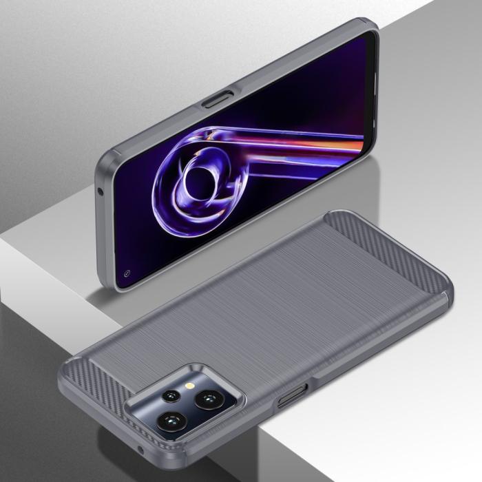 Bild 2, OnePlus Nord CE 2 Lite 5G Skal Borstad Stål Textur Grå