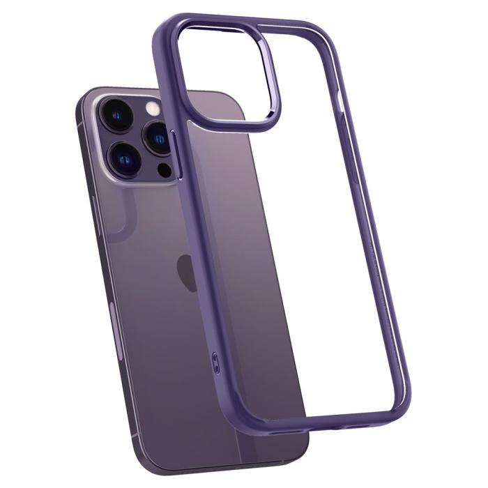 Bild 6, Spigen iPhone 14 Pro Max Skal Ultra Hybrid Deep Purple