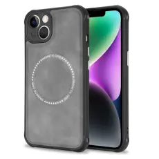 iPhone 14 Skal Shockproof MagSafe Grå