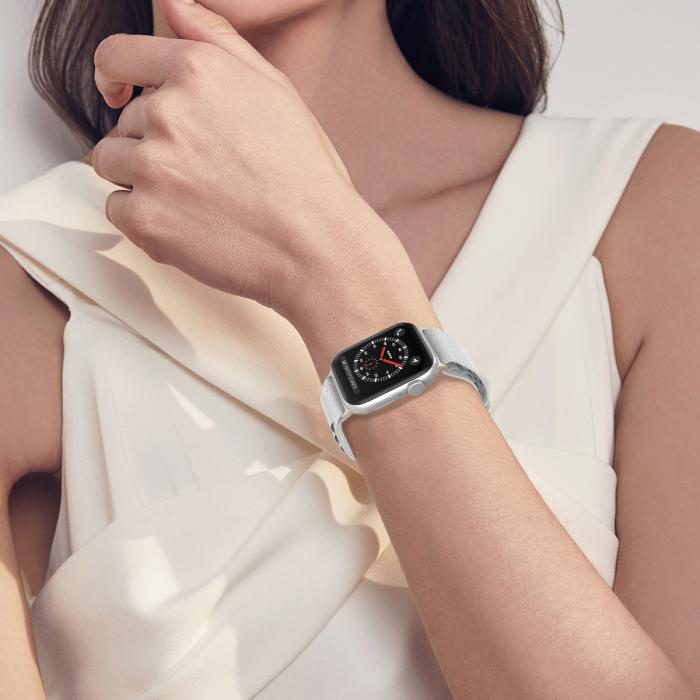 Bild 6, Apple Watch 38/40/41 mm Armband Alpine Pro Loop Starlight