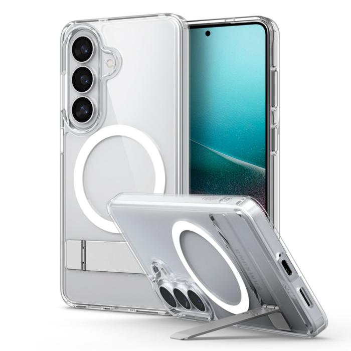 Bild 3, Spigen Galaxy S26 Skal MagSafe Ultra Hybrid 'S' Transparent/Vit