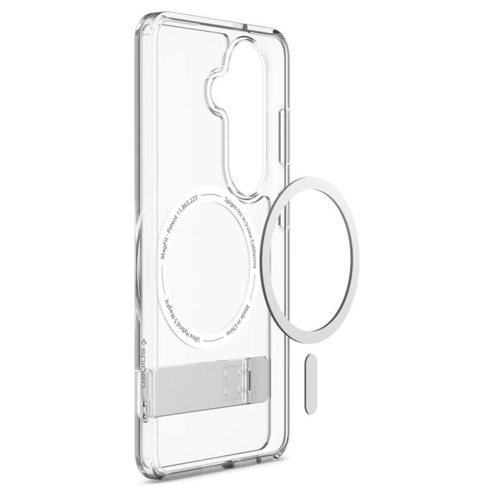 Bild 5, Spigen Galaxy S26 Skal MagSafe Ultra Hybrid 'S' Transparent/Vit