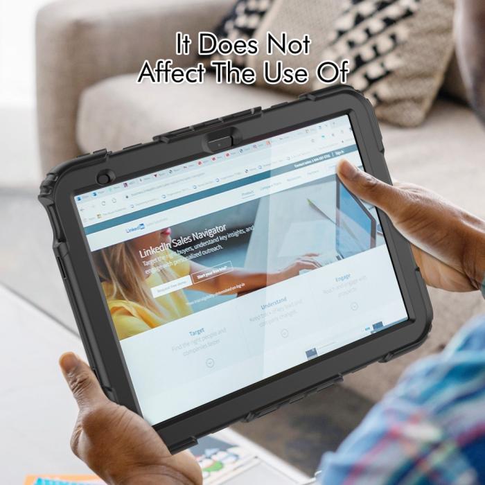 Bild 4, iPad 11 2025 / 10.9 2022 Skal 360 Shockproof Hybrid Kickstand