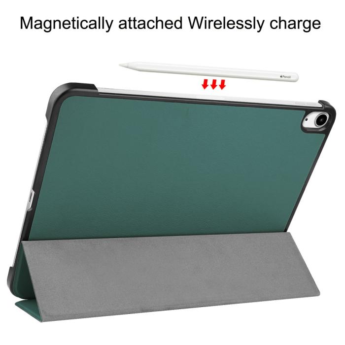 Bild 6, iPad Air 13 2026-2024 Fodral Tri-Fold Grön