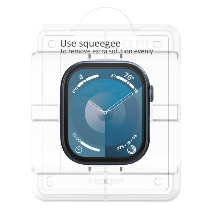 Bild 4, Spigen Apple Watch 11/10 46 mm 2-PACK Skärmskydd 