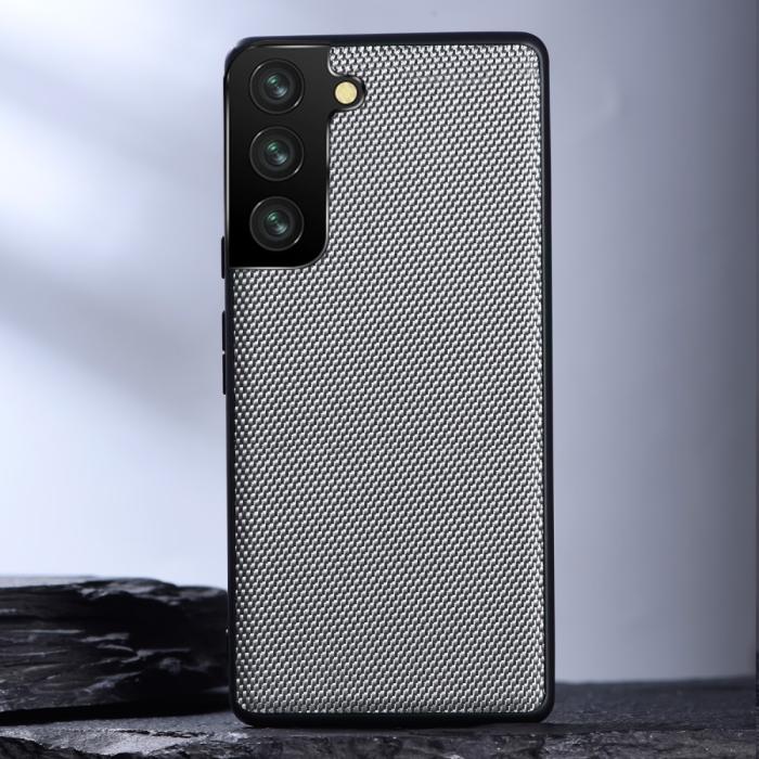 Bild 2, Samsung Galaxy S22 Plus Skal Nylontäckt TPU Grå