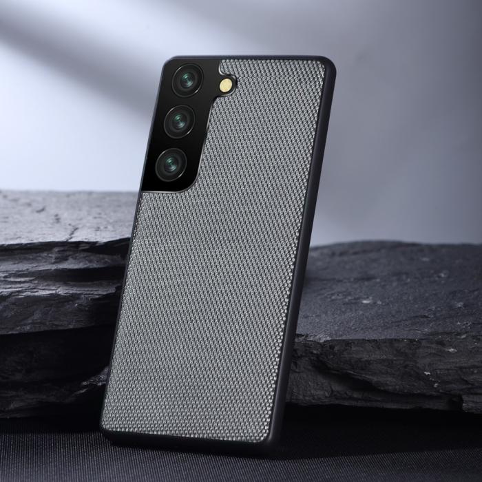 Bild 3, Samsung Galaxy S22 Plus Skal Nylontäckt TPU Grå