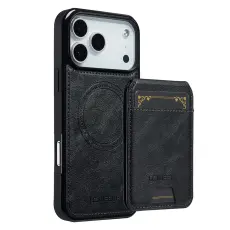 LC.IMEEKE iPhone 18 Pro Max/17 Pro Max Skal Med Avtagbar Korth&aring;llare L&auml;der