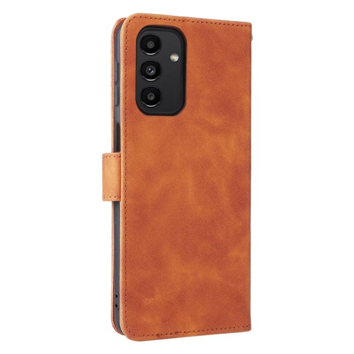 Bild 3, Samsung Galaxy A13 4G Fodral Skin Touch Brun