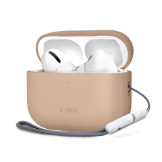 Tech-Protect AirPods Pro 3 Skal Silicone Caffe Latte
