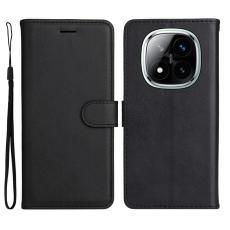 Xiaomi Redmi Note 14 Pro/Pro Plus 5G Fodral Solid L&auml;der Svart