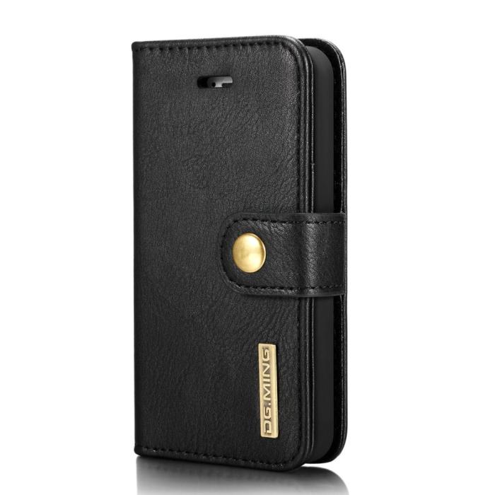 Bild 4, iPhone 5/5S/SE 2016 - DG.MING 2in1 Magnet Fodral - Svart