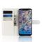 Nokia 8.1 - Litchi Plånboksfodral - Vit