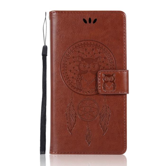 Bild 2, Nokia 8.1 - Dream Catcher Plånboksfodral - Brun