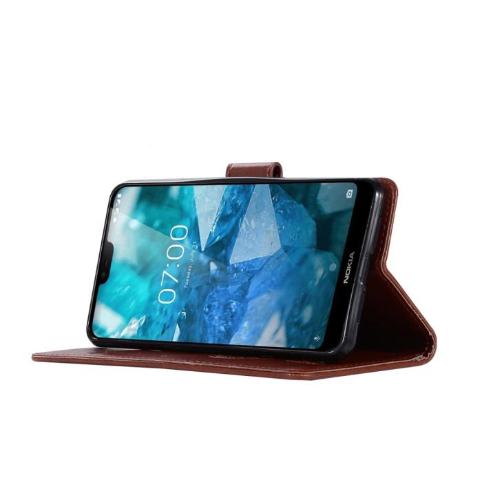 Bild 5, Nokia 8.1 - Dream Catcher Plånboksfodral - Brun