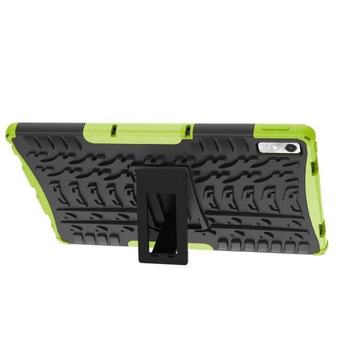 Bild 5, Lenovo Tab P11 Gen 2 Skal Rugged Kickstand Armor Grön