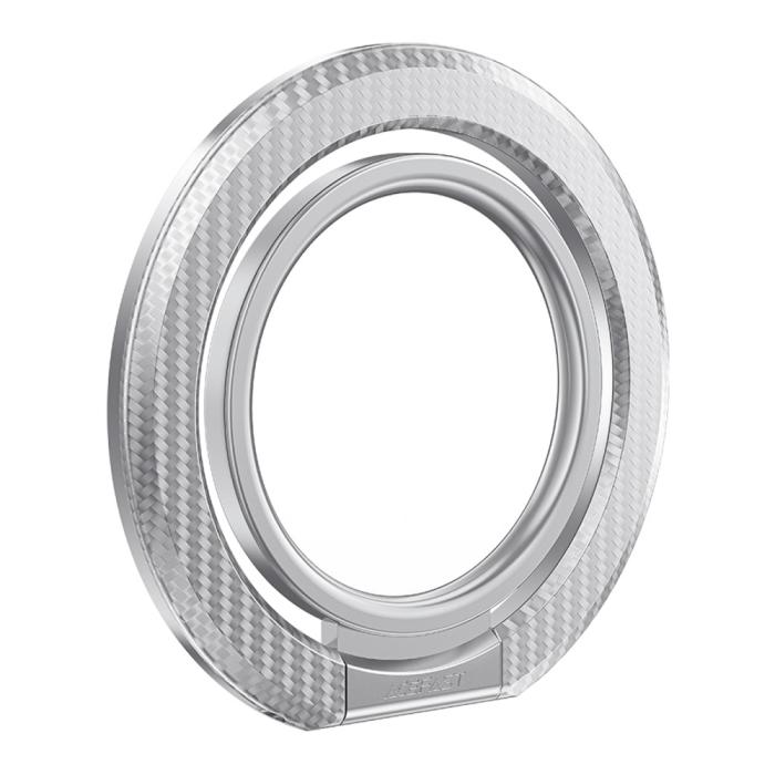 Bild 1, Acefast MagSafe Magnetisk Ringhållare Silver