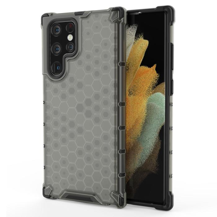 Bild 1, Samsung Galaxy S22 Ultra Skal Armor Honeycomb Svart