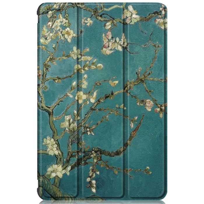 Bild 2, Samsung Galaxy Tab A8 10.5 (2021) Fodral Tri-Fold Peach Blossom