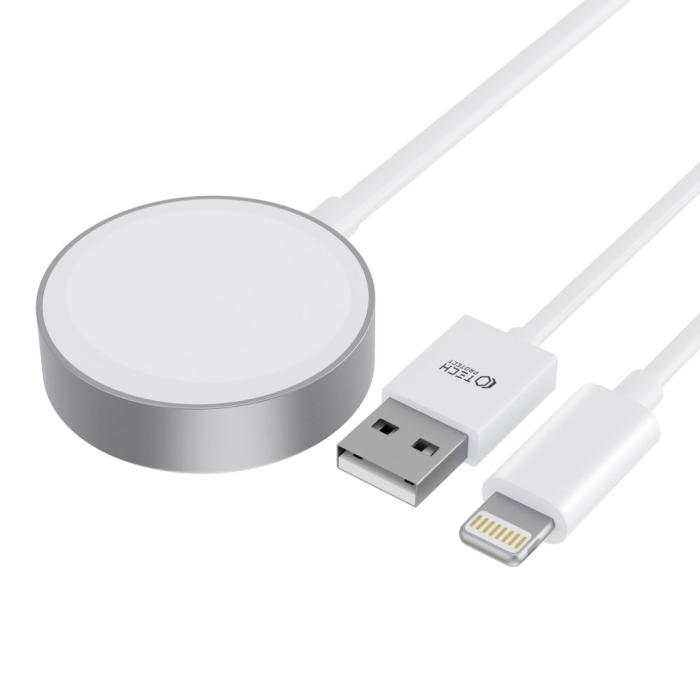 Bild 2, Tech-Protect 1.5m 2in1 Trådlös Laddare För Apple Watch/iPhone