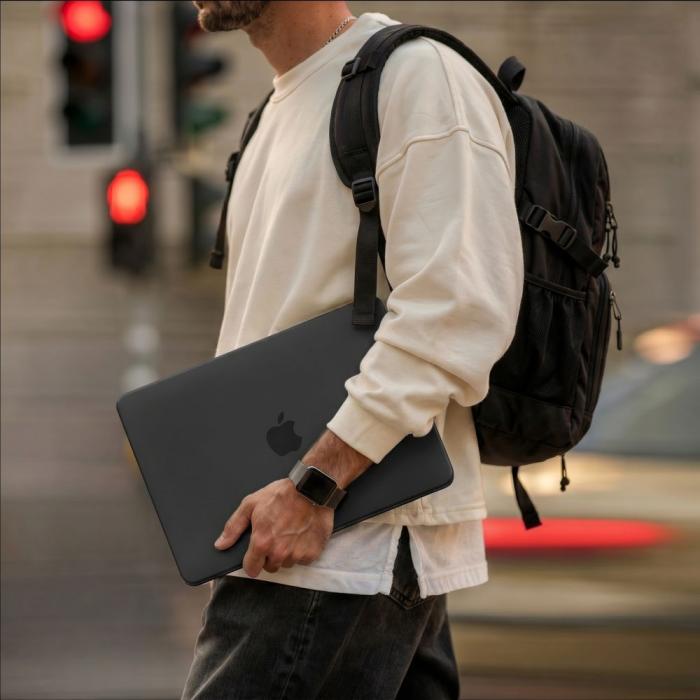 Bild 5, Tech-Protect MacBook Neo 13 2026 Skal SoftShell Matt Svart