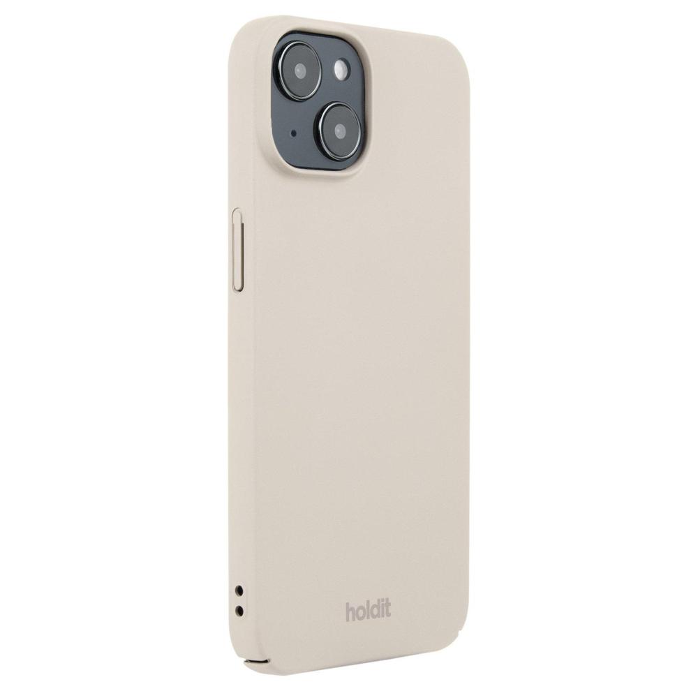 holdit iPhone 14/13 Mobilskal Slim Light Beige