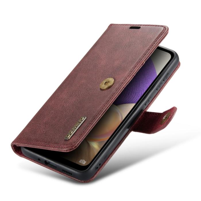 Bild 5, DG.MING Samsung Galaxy A33 5G 2in1 Magnet Fodral / Skal Röd