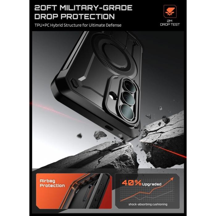 Bild 3, Supcase Galaxy S26 Plus Skal 2-SET MagSafe Unicorn Beetle Pro