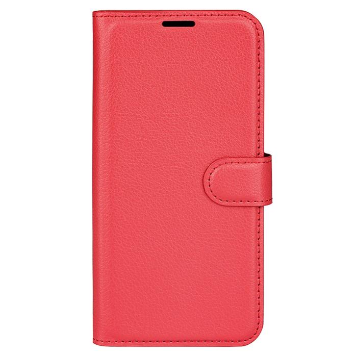 Bild 5, OnePlus Nord 3 5G Fodral Litchi Textur Röd