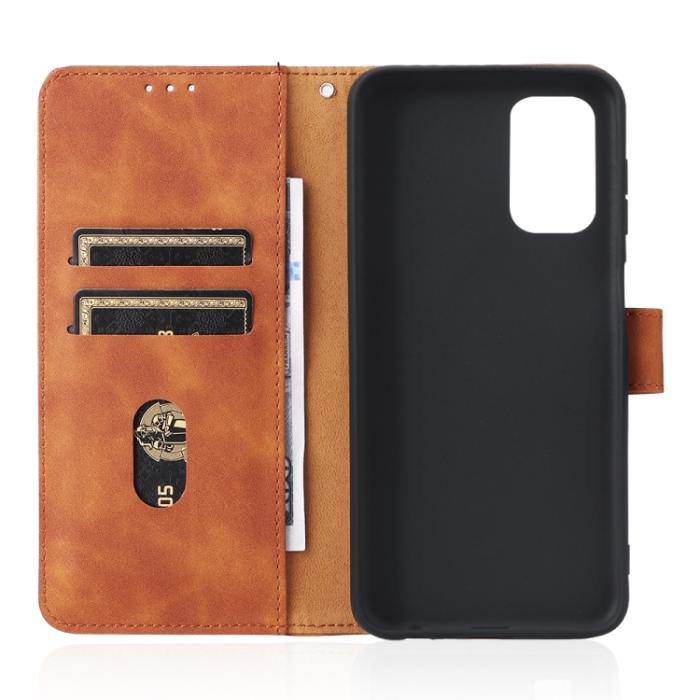 Bild 4, Samsung Galaxy A13 4G Fodral Skin Touch Brun
