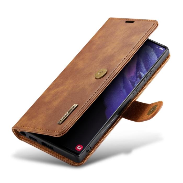 Bild 4, DG.MING Galaxy S23 Ultra 2in1 Magnet Fodral / Skal Brun