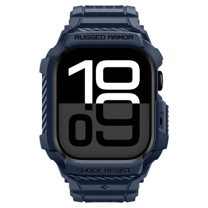 Bild 2, Spigen Apple Watch 11/10 42 mm Skal/Armband Rugged Armor 'Pro'