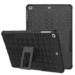 iPad Air / 9.7" (2017) / (2018) - Rugged Kickstand Armor - Svart