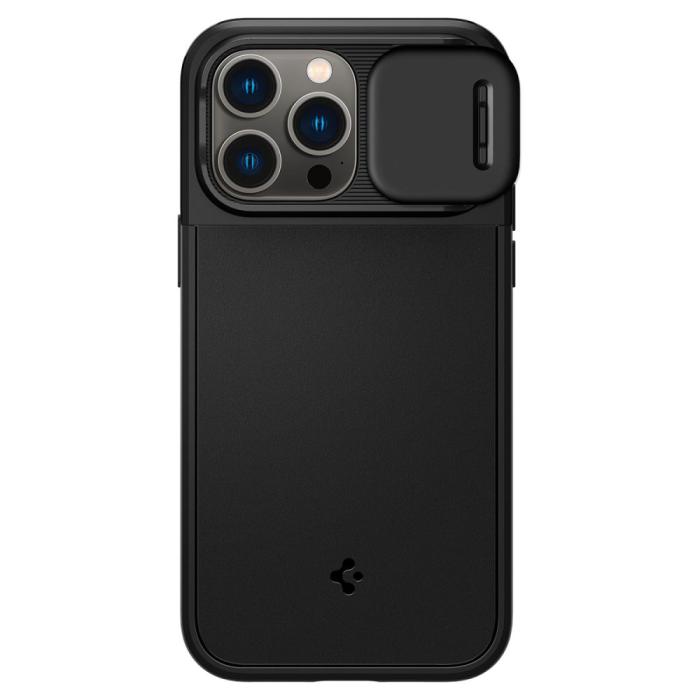 Bild 4, Spigen iPhone 14 Pro Skal MagSafe Optik Armor Svart