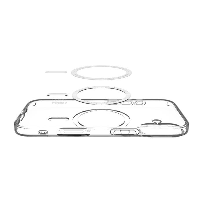 Bild 5, Spigen iPhone 17 Skal MagSafe Liquid Crystal Transparent