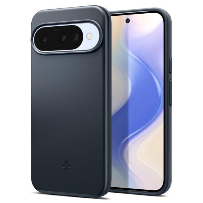 Bild 2, Spigen Google Pixel 10 / 10 Pro Skal MagSafe Thin Fit Metal Slate