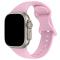 Silikon Armband Butterfly Apple Watch 42/44/45/49 mm (M/L) Lavender