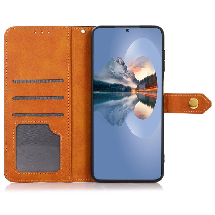 Bild 2, KHAZNEH Xiaomi Redmi 13C 4G Fodral Dual-Color Brun